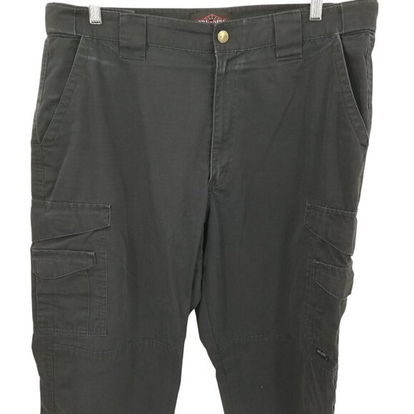 Tru Spec Ripstop Blue Utility Pants Size 38 x 32 Double Knee Pockets Work - Picture 5 of 12